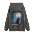 Dark Night View Printed Hoodie Men
