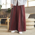 Pantaloni larghi e comodi Nepal a righe, traspiranti, marca Valstrend Shop, con taglio ampio e tessuto leggero.