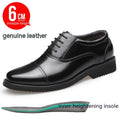 Scarpe da uomo Valstrend in vera pelle, tregiunti, stile business casual formale con tomaia in pelle liscia e suola resistente.