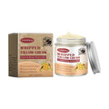 Crema di Tallow Montato Valstrend shop, crema idratante naturale con consistenza soffice e ricca per la cura della pelle.