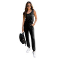 Completo jumpsuit casual da donna Valstrend, vestibilità larga, tessuto leggero e stile rilassato, ideale per look quotidiani.