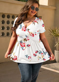 T-shirt femminile personalizzata Valstrend, maglietta stampata alla moda, top femminile con design unico e colori vivaci.