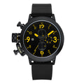 Orologio in gomma Valstrend con cinturino versatile e stile moderno, visualizzato in primo piano con dettagli colorati.