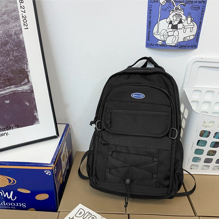 Zaino da viaggio all'aperto Valstrend, semplice e resistente, con tasche multiple e spallacci regolabili per uso scolastico e leisure.