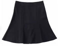 Gonna lunga da donna Valstrend, a vita alta, in tinta unita, stile swing e versatile per diversi outfit, colore solido.