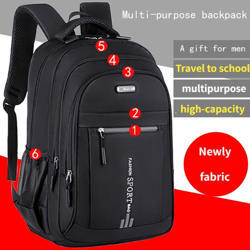 Zaino da viaggio business Valstrend, grande capacità, resistente all'acqua, stile casual, ideale per viaggi e lavoro.