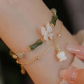 New Chinese Style Bamboo Butterfly Bracelet National Style Niche Design