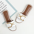 Sandali estivi da donna Valstrend, scarpe flat casual e versatili per l'estate 2022, con design all-matching e stile alla moda