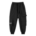 Pantaloni casual da uomo Valstrend, pantaloni con banda alla caviglia, multi-pockets, stile lavoratore e casual, tessuto morbido