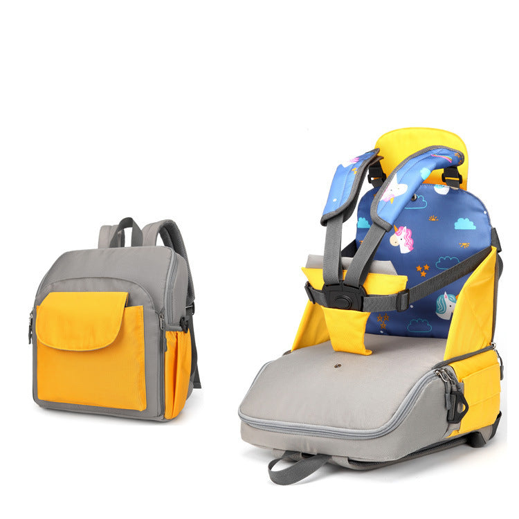Tavolino portatile per bambini Valstrend, con borsa multifunzionale, ideale per pasti e giochi, compatto e pratico da trasportare