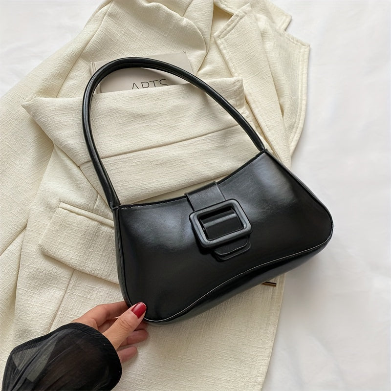 Niche Texture Armpit Bag, Women'S Crossbody Bag, High-End Feeling, Cloud Silver Crescent Shoulder Bag, Daily Commuting, Christmas Birthday Gift