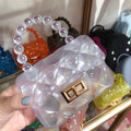 Borsa a tracolla all-match Valstrend con catena di diamanti e perle, stile elegante e versatile, vista dall'immagine.