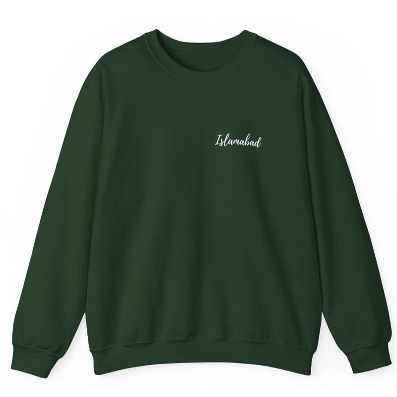Maglione rotondo Valstrend con stampa di lettere europee e americane, tessuto morbido e design casual, vista frontale.