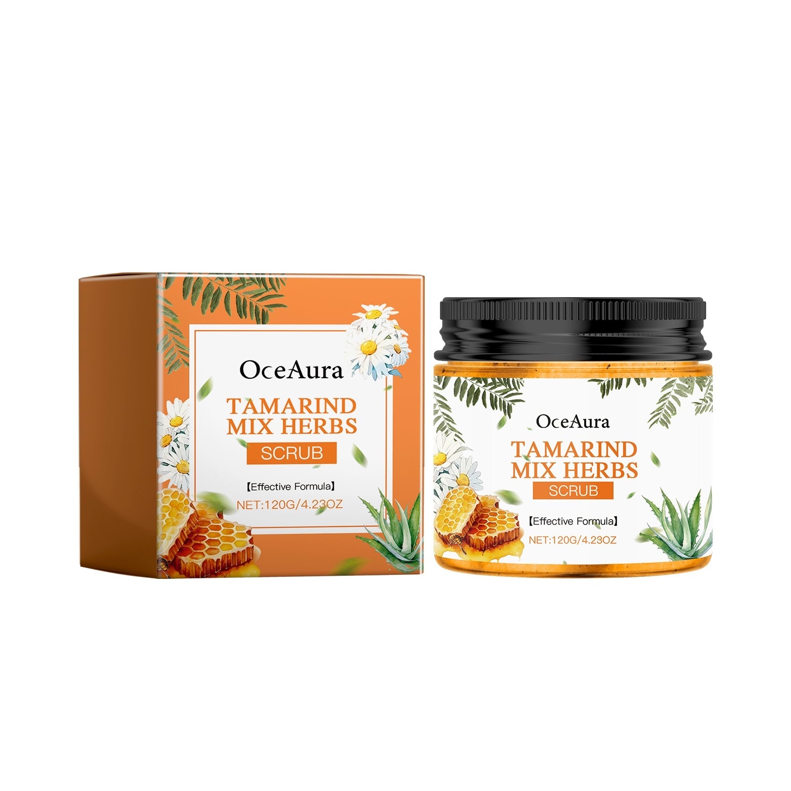 Scrub corpo Valstrend shop con texture esfoliante visibile, ideale per rinnovare e levigare la pelle del corpo.