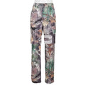Pantaloni casual larghi Valstrend con tasche a stampa foglie, abbigliamento da lavoro comodo e alla moda.