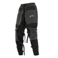 Pantaloni harem casual da uomo e donna Valstrend, con gambe larghe, elastico in vita e dettagli di lacci alle caviglie.