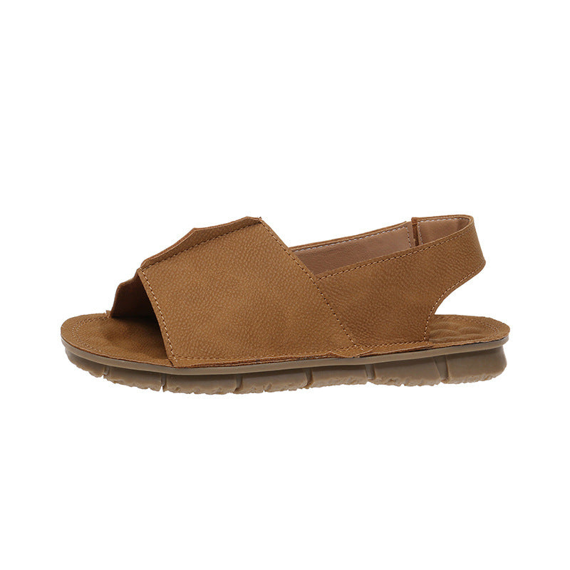 Scarpe da spiaggia casual da donna Valstrend, mocassini flat in tessuto leggero e comodo, ideali per l'estate e il mare.
