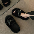 Pantofole Valstrend Home da interno, in cotone spesso e soffice, ideali per comfort e calore, modello plus size.