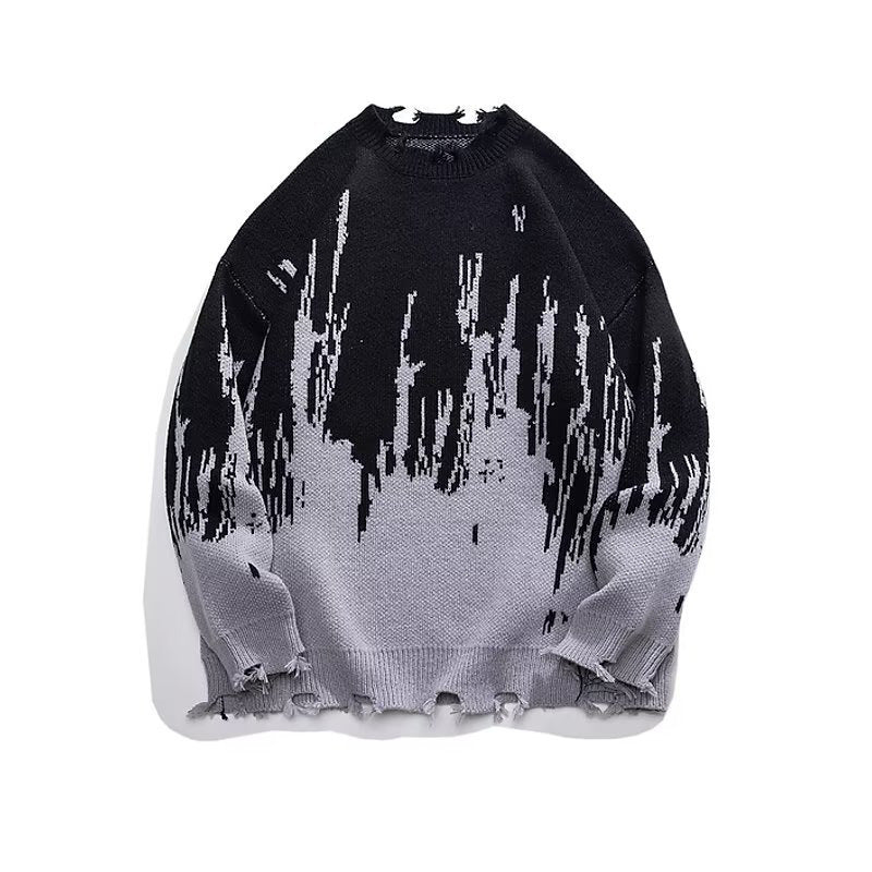 Maglione casual da uomo Valstrend shop, vestibilità ampia e versatile, tessuto morbido e confortevole, stile casual e pratico.