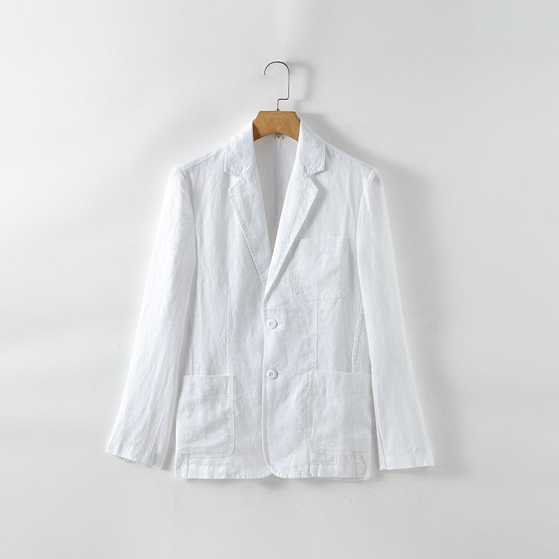 Casual Linen Suit Thin Jacket
