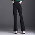 Pantaloni donna a vita alta slim fit Valstrend, con linea aderente e tessuto elasticizzato, adatti a look casual e stilosi.