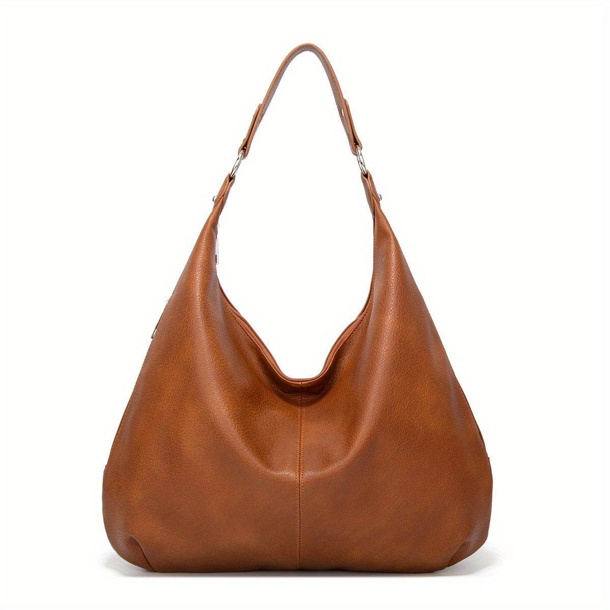 Elegant Women's Tote Bag - Chic Large Capacity Shoulder & Crossbody Handbag, Durable Faux Leather, Versatile for Work or Casual Outings