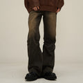 Micro Flared Jeans For Men's American Style Niche