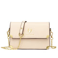 Borsa a tracolla Valstrend con catena contrasto e testa di cervo in stile fashion, dettagli colorati e design elegante.