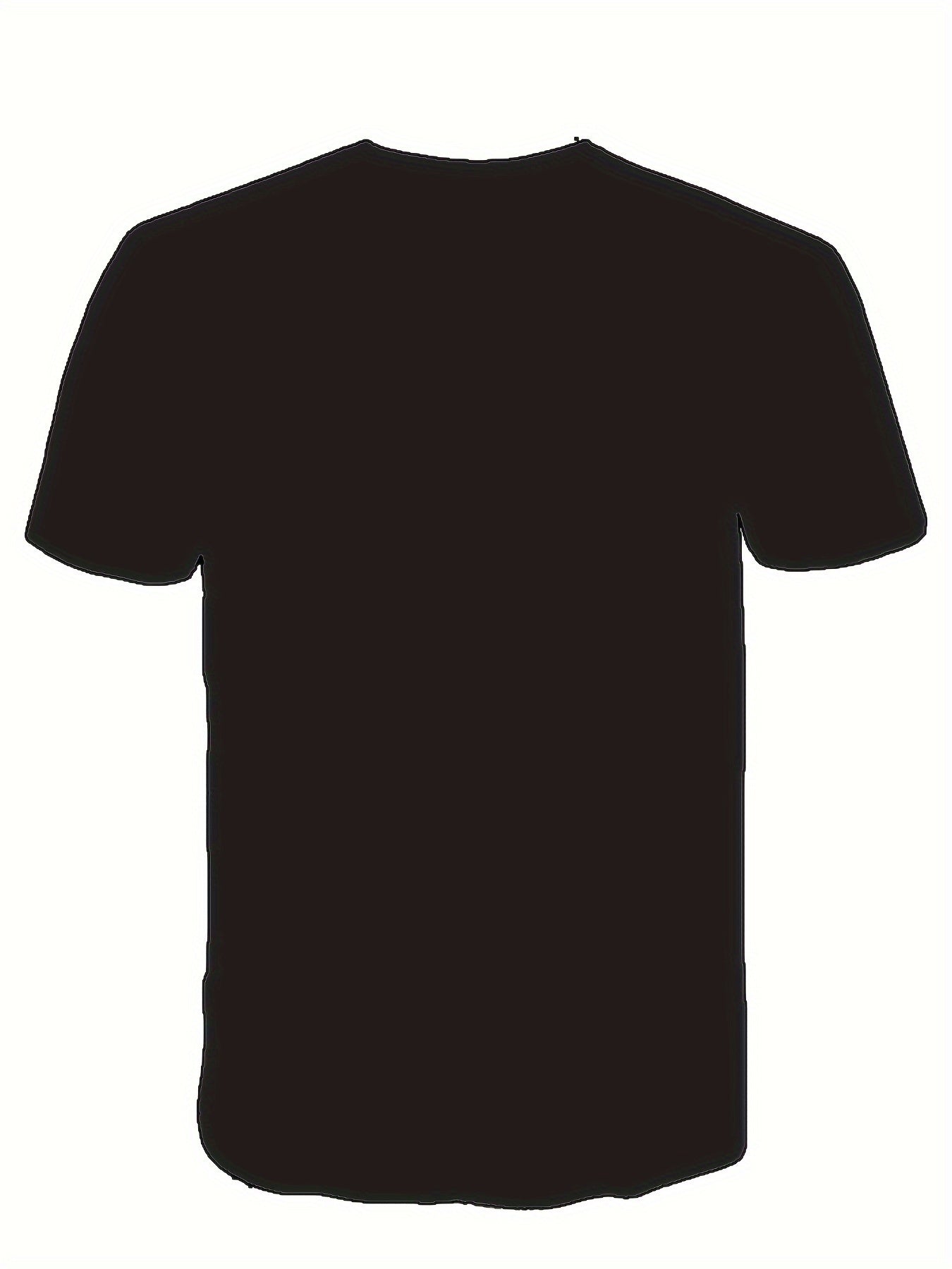 Maglietta da uomo Valstrend con motivo skull, manica corta, collo rotondo, tessuto traspirante, stile casual per uscire in città.