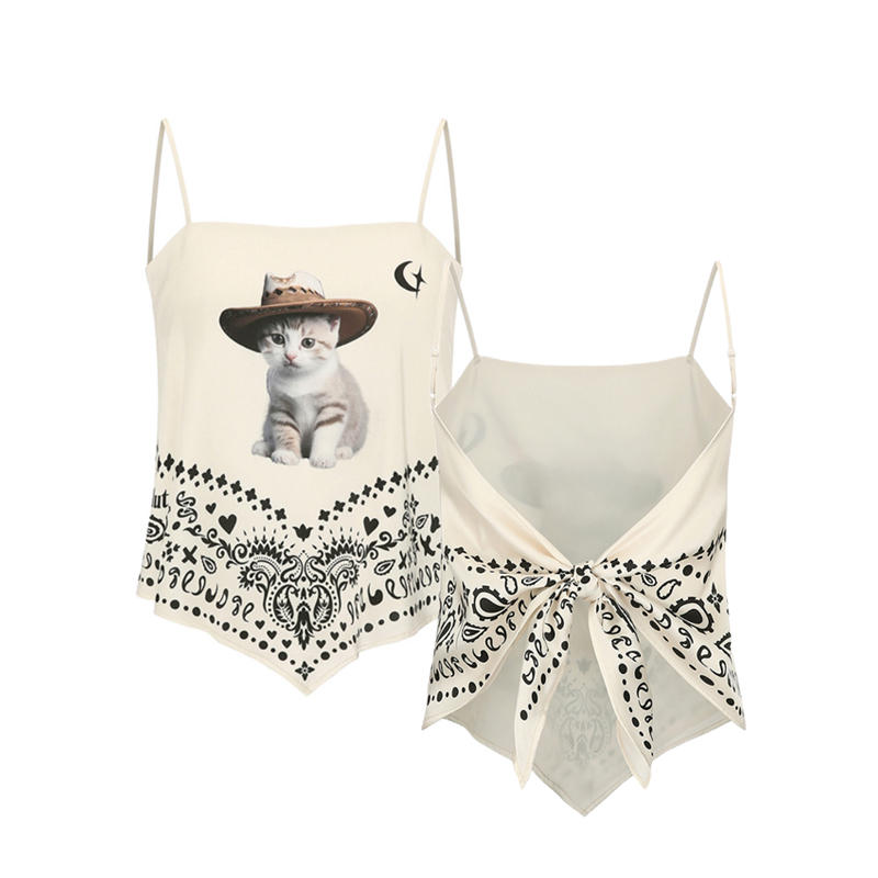 Canotta donna Valstrend senza schiena, bandeau e cropped top, tessuto morbido e scollo elegante, ideale per look estivi e casual.