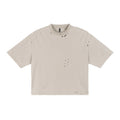 T-shirt uomo retrò largo e cropped di Valstrend shop, stile casual con taglio corto e comodo, in tessuto leggero.