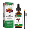 Olio di batana per ciglia Valstrend, bottiglia con contagocce, applicatore per ciglia lunghe e voluminose, prodotto naturale.