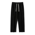 Pantaloni casual in velluto a costine da uomo, marchio Valstrend Shop, con tasche frontali e vestibilità comoda.