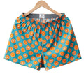 Boxer briefs da uomo Valstrend con stampa a quadri in cotone leggero e traspirante, pantaloni casual di stile comodo e morbido.