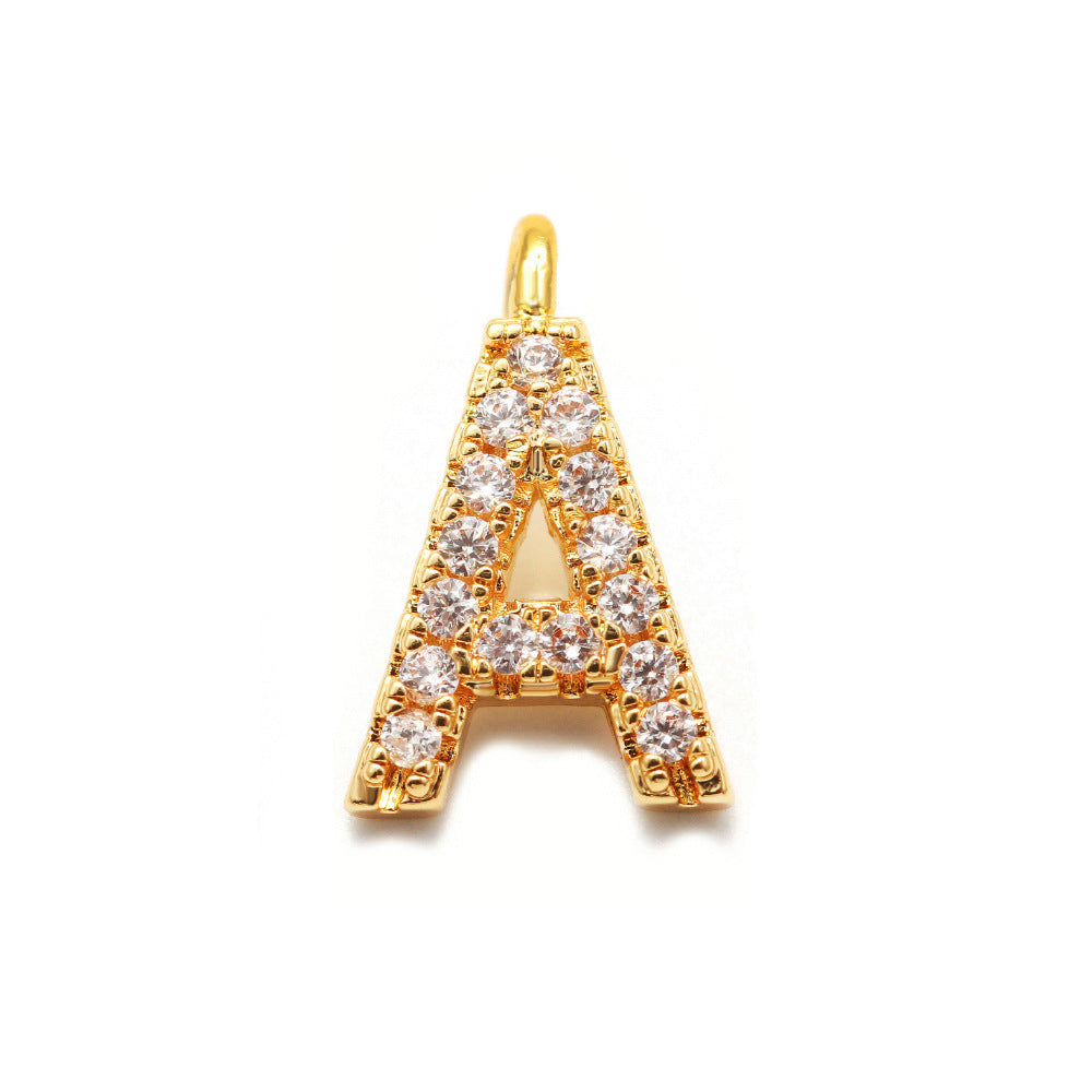 DIY Jewelry Simple Zircon Necklace Fashion