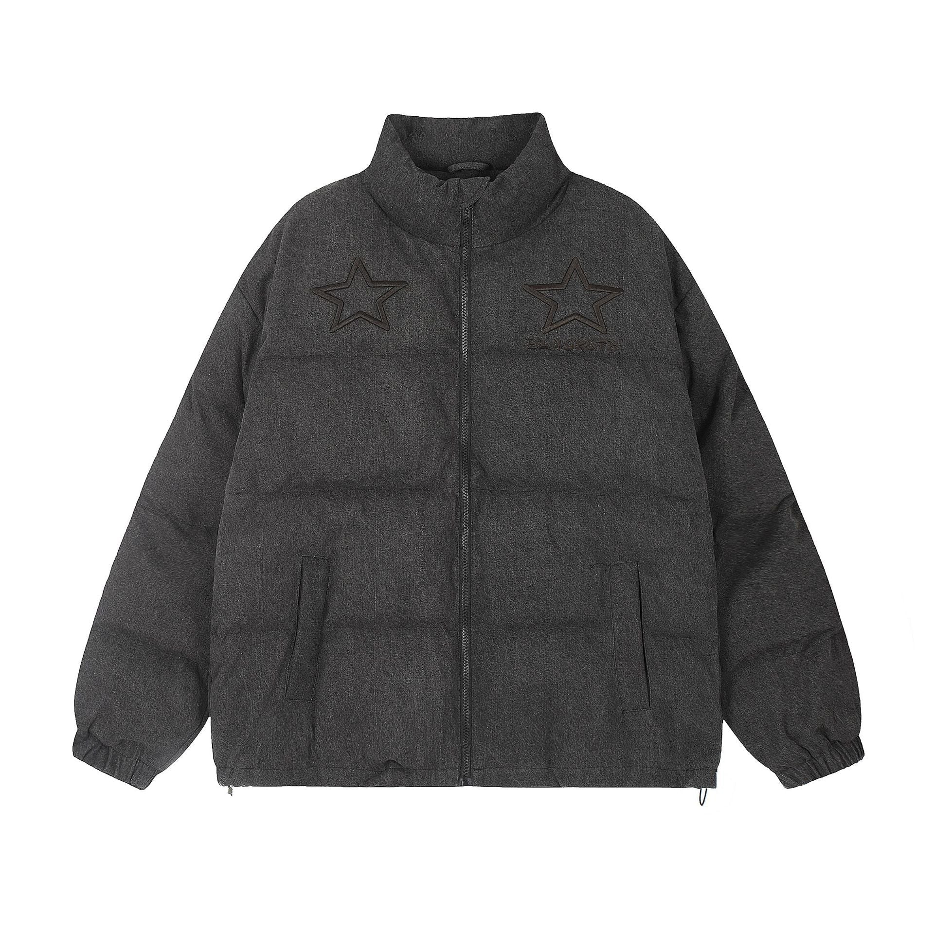 Vestito in cotone invernale da uomo Valstrend, giacca spessa e calda con materiale isolante per il freddo.