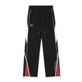 Pantaloni sportivi retro da donna Valstrend, a righe con contrasto, vestibilità larga e stile casual e comodo.