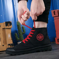 Scarpe casual in tela Valstrend, sneakers da studentessa all-match, stile hip hop e altezza, ideali per escursioni e moda.