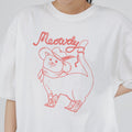 Maglietta cotone a maniche corte Valstrend, stile carino e casual, mostra il design morbido e confortevole del T-shirt.