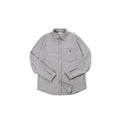 Camicia da uomo Valstrend Shop a maniche lunghe in tessuto brushed, elegante e casual, con colletto e bottoni frontali.