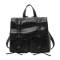 Borsa Valstrend in pelle morbida con fiocco, grande capacità, tracolla versatile, perfetta per il pendolare e uso quotidiano.