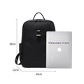 Zaino da donna Valstrend, nylon, grande capacità, borsa da viaggio, scuola, laptop, stile alla moda, accessori pratici e spaziosi