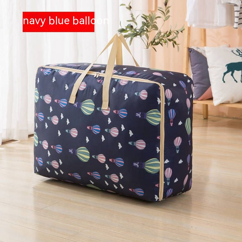 Borsa grande in cotone per trasporto e stoccaggio di piumini e coperte, valigetta resistente Valstrend shop.