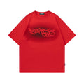T-shirt casual a maniche corte unisex Valstrend per uomo e donna, stile all-match, morbido e comodo, vista frontale.