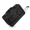 Valstrend shop bag da viaggio capiente, pieghevole e multifunzionale, mostra la tasca principale e le maniglie robuste.