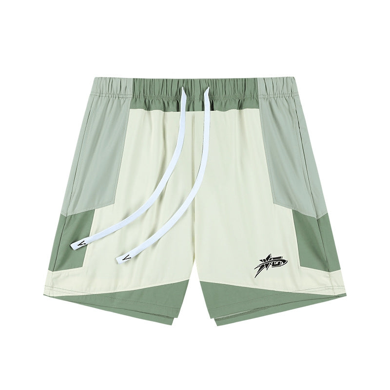 Pantaloncini da basket estivi Valstrend, quick-drying, corti e ideali per allenamenti di pallacanestro americana.