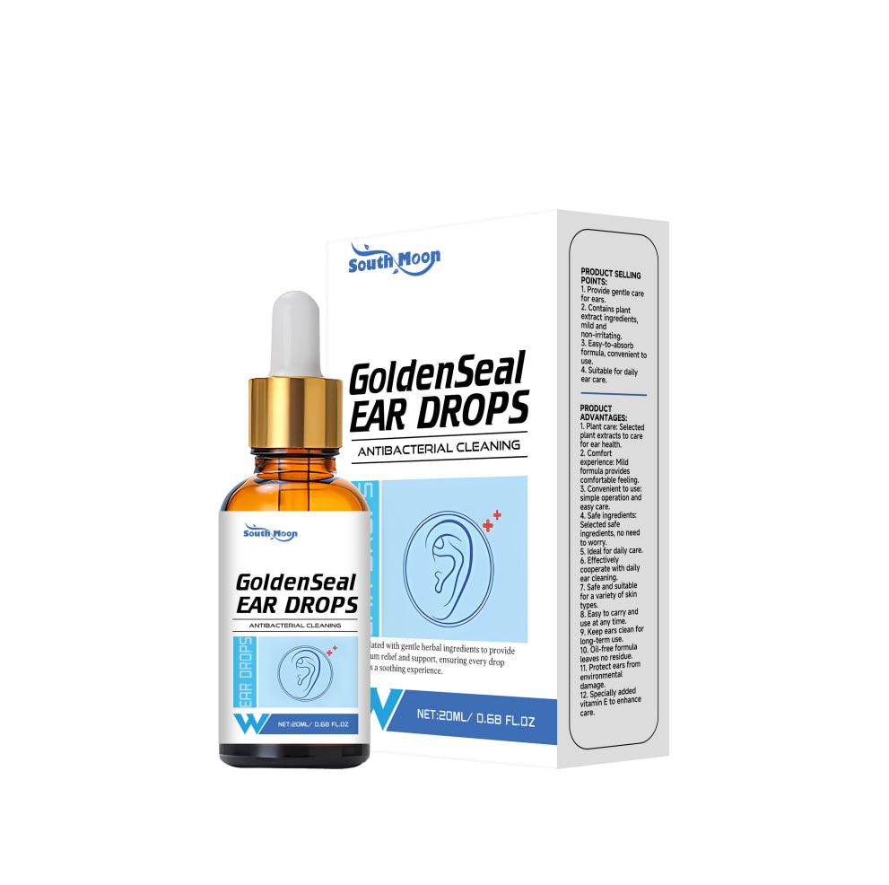 Berberine Ear Drops Relieve Discomfort