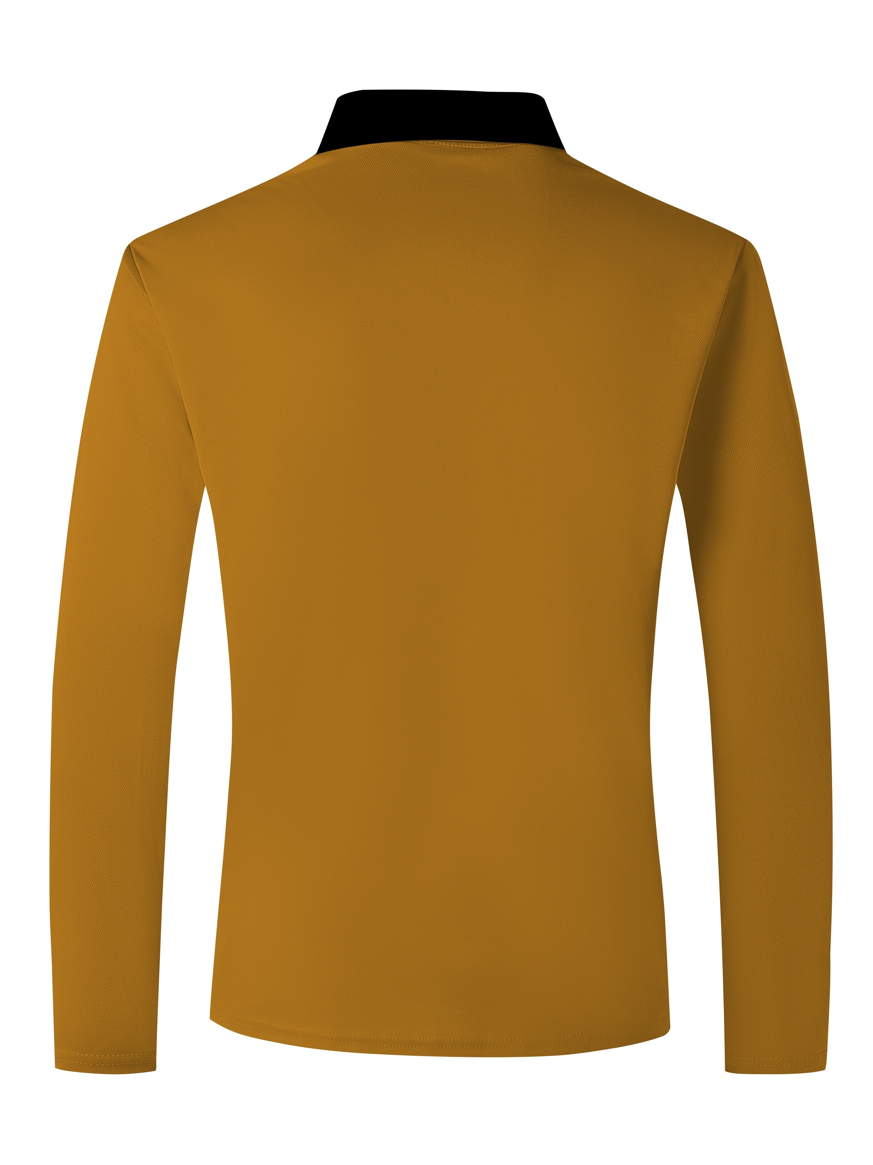 Camicia da uomo Valstrend con stampa cavallo, maniche lunghe e colletto botton-down, ideale per golf e stagioni primaverili/autunnali.