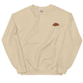 European And American Digital Printing Croissant Round-neck Sweater