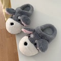 Ciabatte morbide Valstrend per cani, antiscivolo, calde e comode, con suola in cotone e design carino per casa